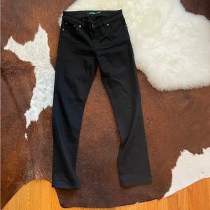 Ralph Lauren high waist bootcut black jeans